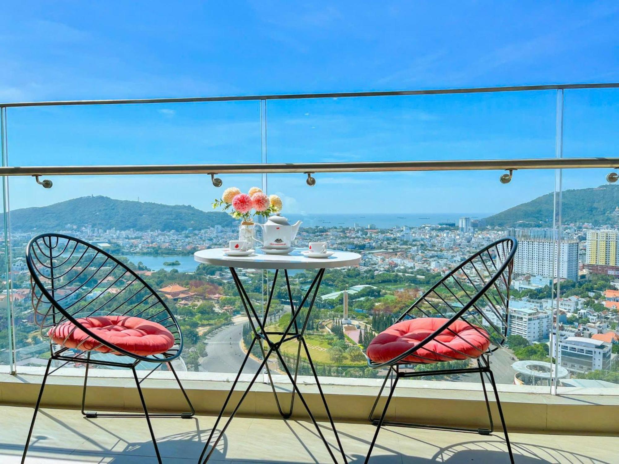 The Song Apartment Vung Tau - Can Ho Ho Boi-Olive Homestay 외부 사진